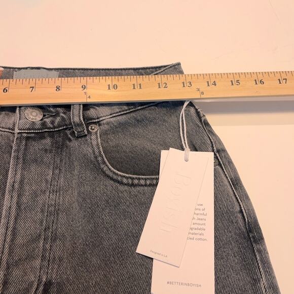 Boyish Billy High Rise skinny Jeans in Toxic Avenger NWT 26 - Picture 9 of 11